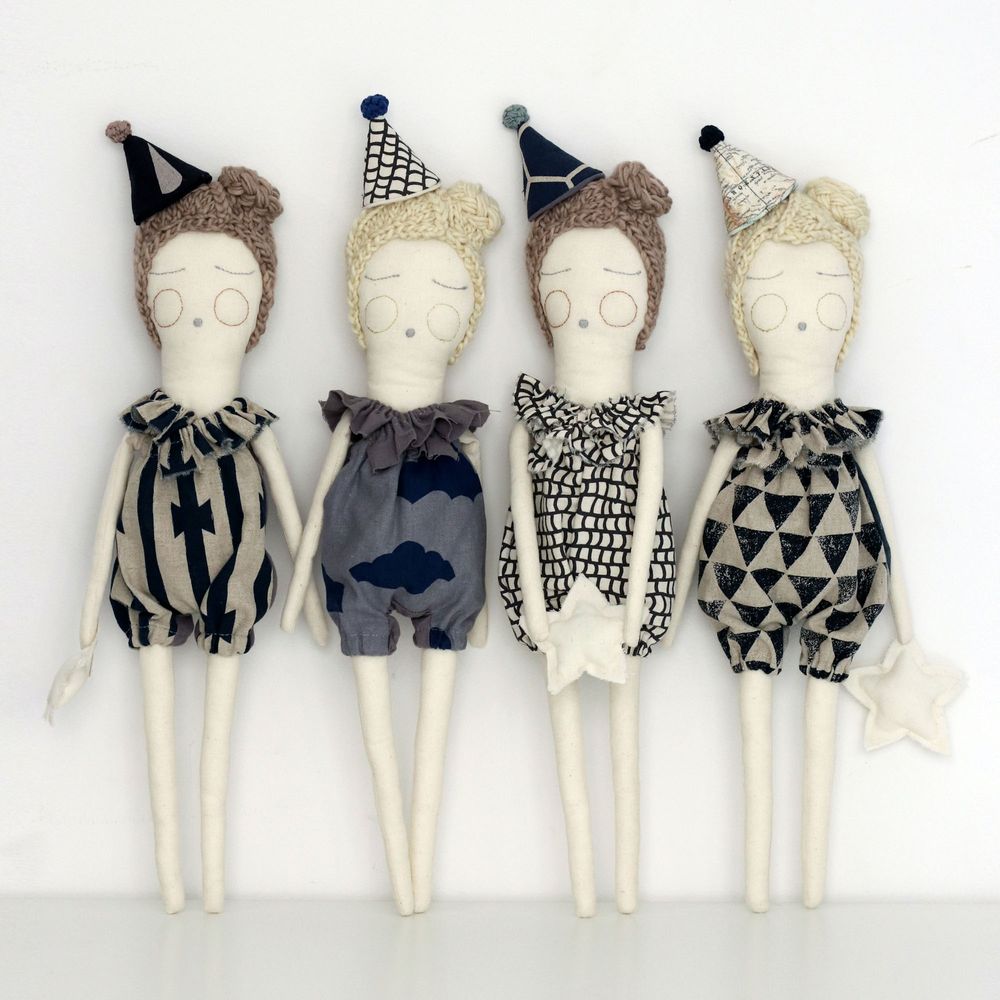 Soft toy - Organic Cotton Doll - SEVERINA KIDS