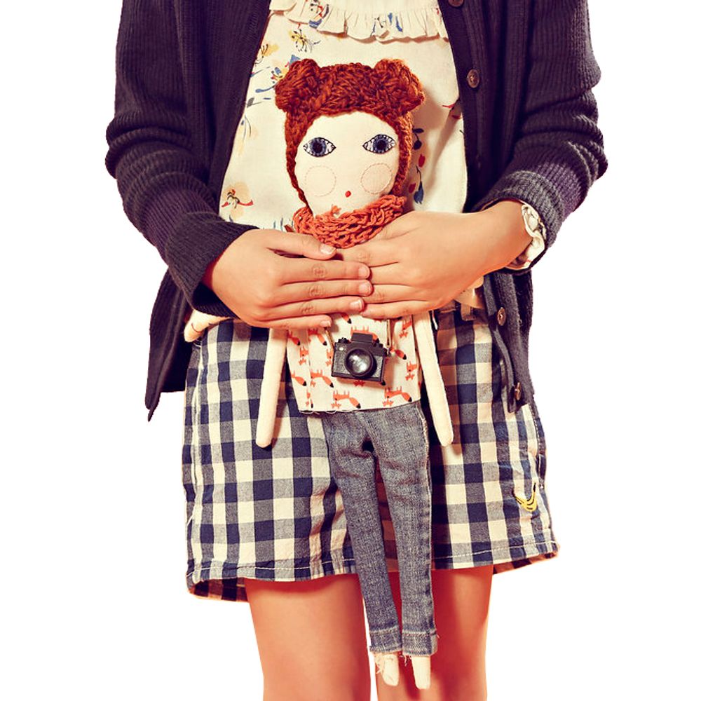 Soft toy - Organic Cotton Doll - SEVERINA KIDS