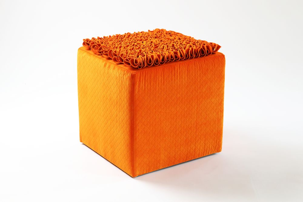 Tabourets - Tabouret Cube - EVA.CAMPRIANI