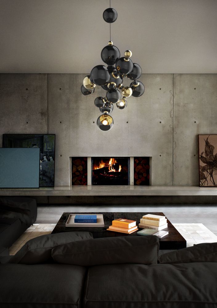 Plafonniers - ATOMIC PENDANT SUSPENSION - COVET HOUSE