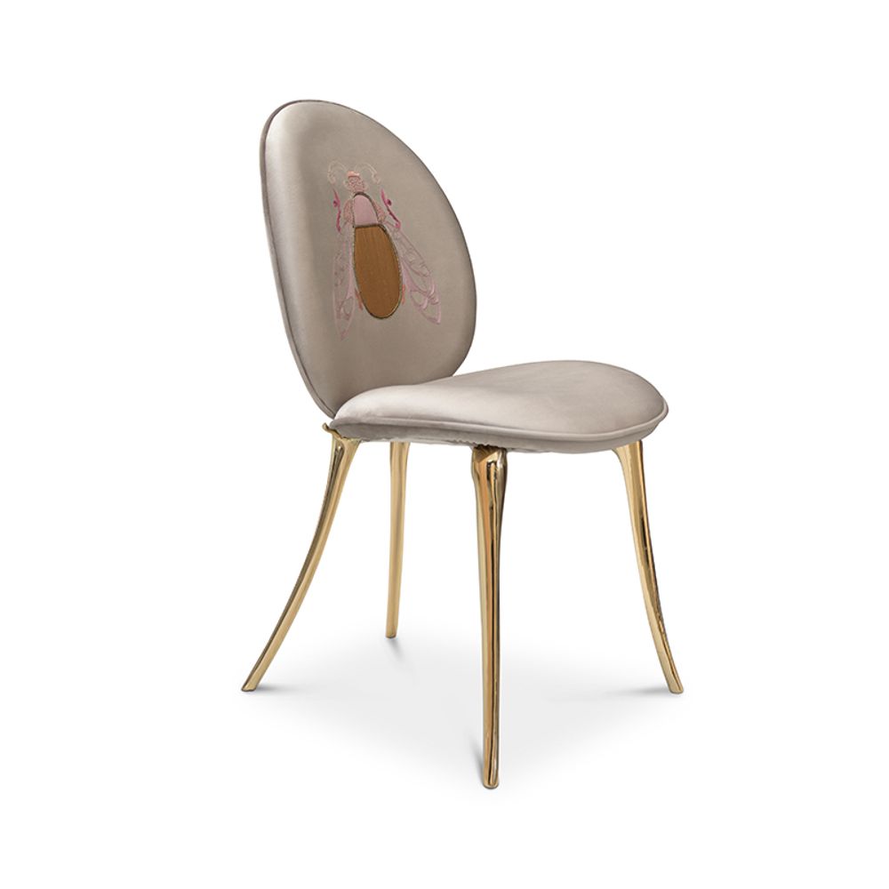 Mobilier et rangements pour bureau - Chaise SOLEIL CREAM - RUG'SOCIETY