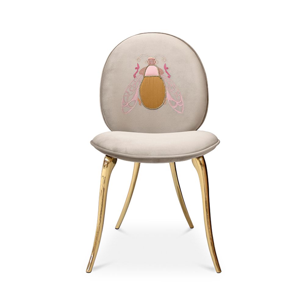 Mobilier et rangements pour bureau - Chaise SOLEIL CREAM - RUG'SOCIETY