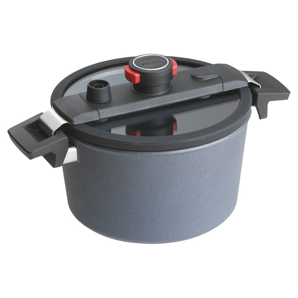 Stew pots - Diamond Active Lite Pot with Active Lite lid 24 cm item no. 124DALI - WOLL NORBERT GMBH
