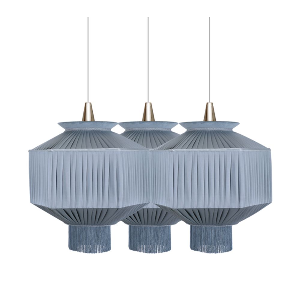 Decorative objects - BLUE ALICE SUSPENSION LAMP - RUG'SOCIETY