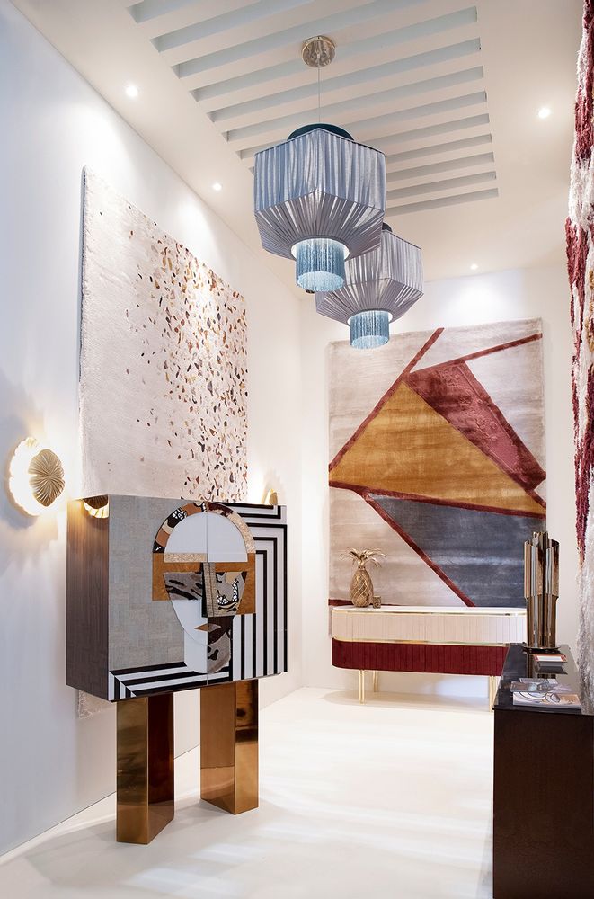 Decorative objects - BLUE ALICE SUSPENSION LAMP - RUG'SOCIETY