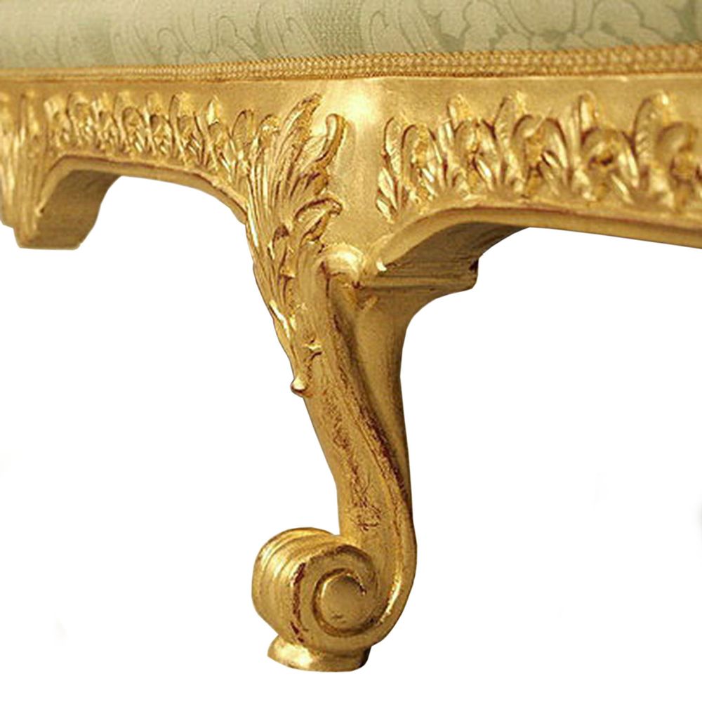 Sofas - Thomas Chippendale Hand Carved Gilded Sofa - THOMAS & GEORGE ARTISAN FURNITURE
