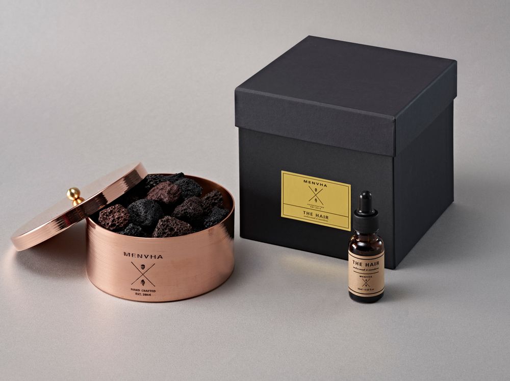 Home fragrances - LAVA STONE DIFFUSER - MENUHA