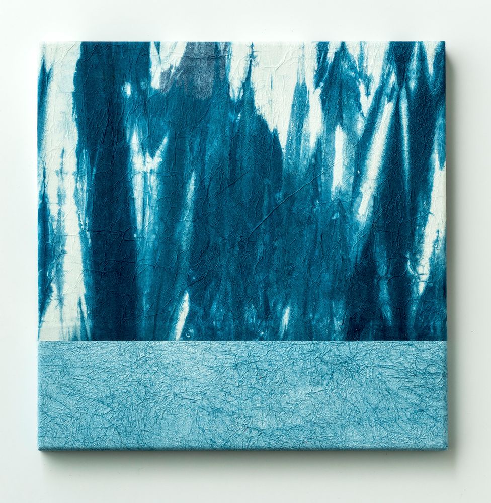 Decorative objects - INDIGO Handmade Washi Art Panels - AWAGAMI