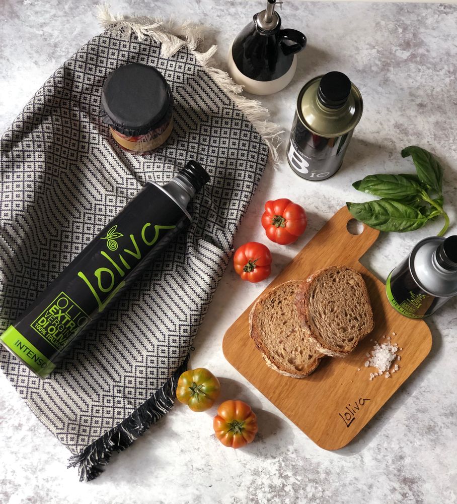 Condiments - Extra Virgin Olive Oils Intenso or Delicato, BIO/Organic and Citrus - LOLIVA FOOD MOOD