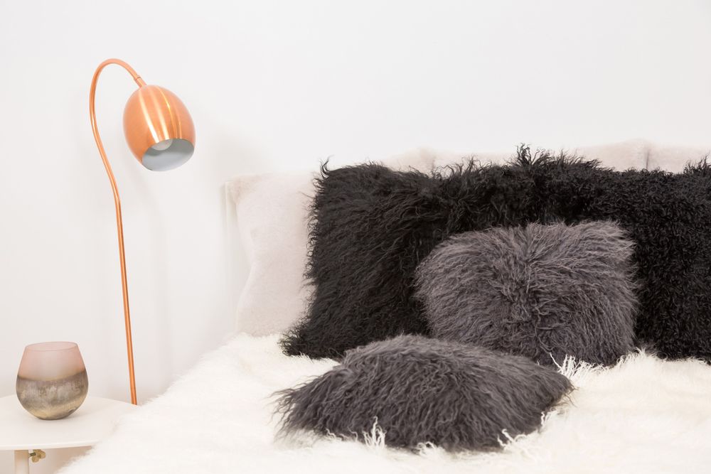 Tapis - peau de mouton tibétain - FIBRE BY AUSKIN