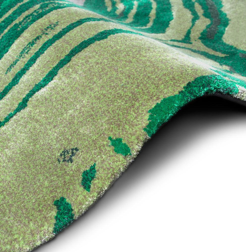 Other caperts - GREEN AGATHA RUG - RUG'SOCIETY