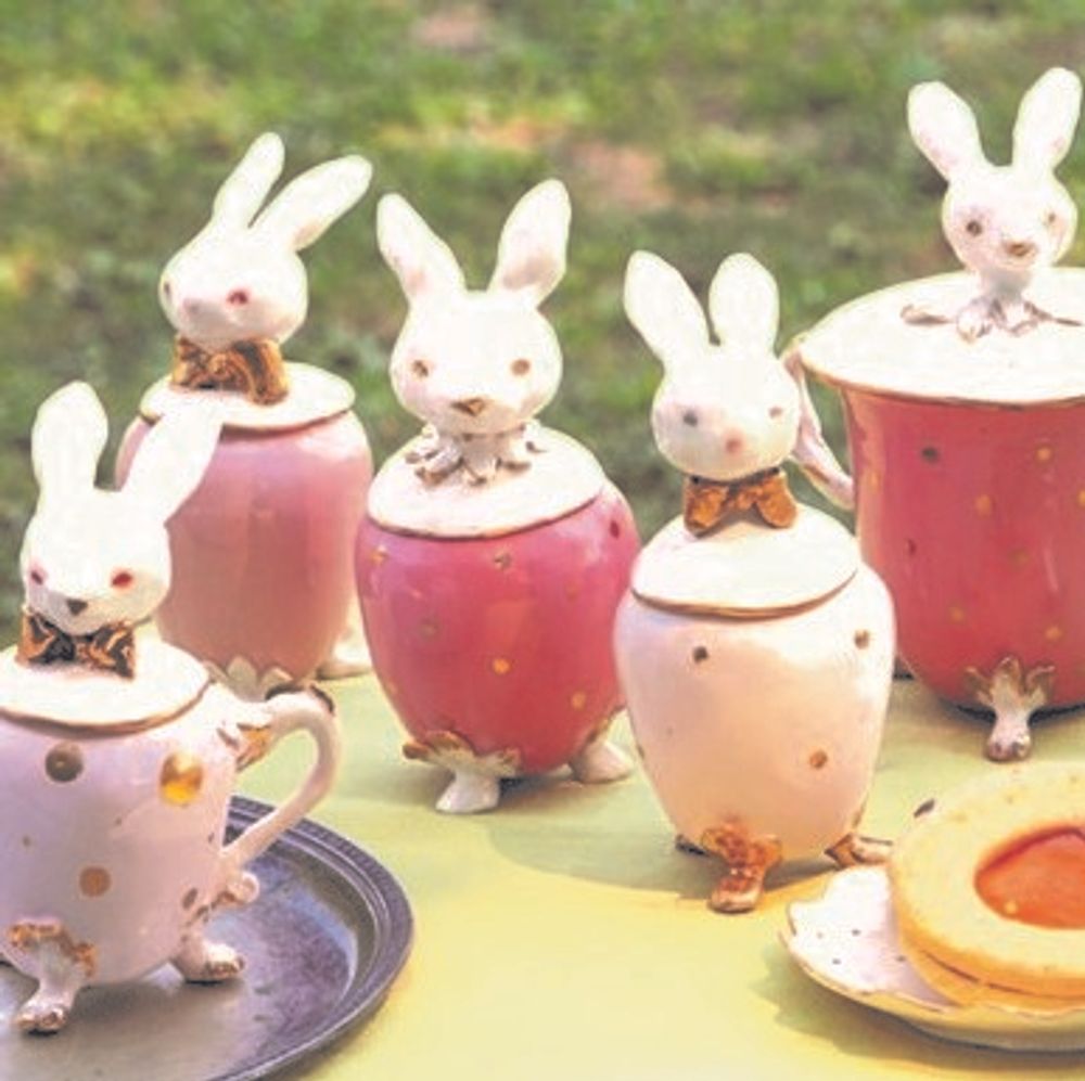 Céramique - Services de thé - CECILIA COPPOLA CERAMICHE