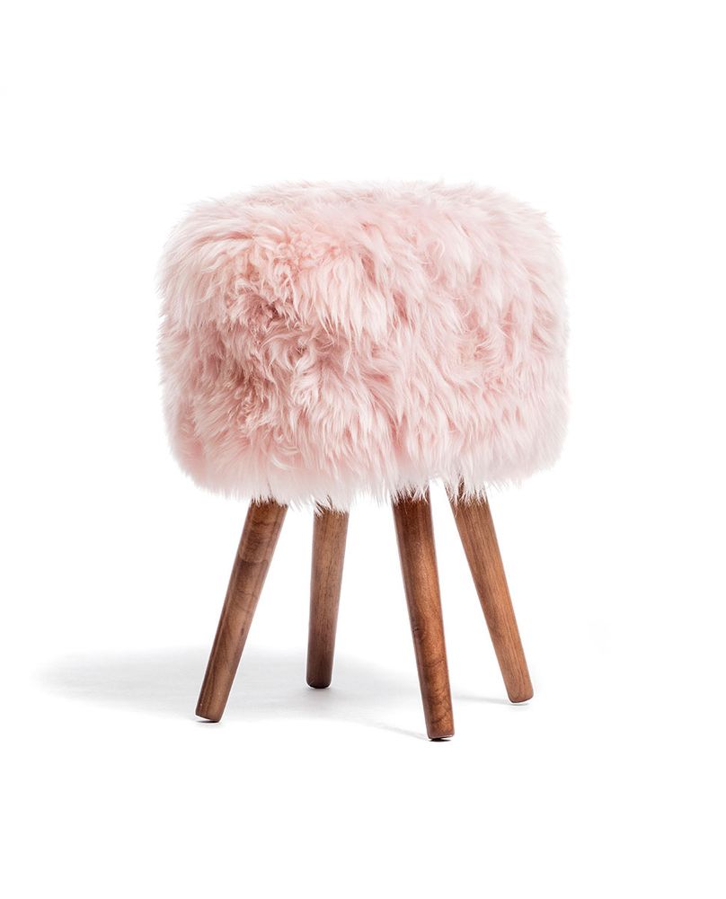 Design objects - Royal Dream New Zealand Sheepskin Stool - ROYAL DREAM