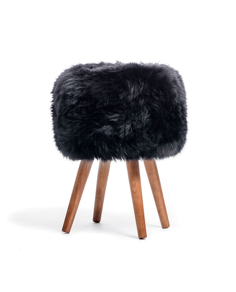Design objects - Royal Dream New Zealand Sheepskin Stool - ROYAL DREAM