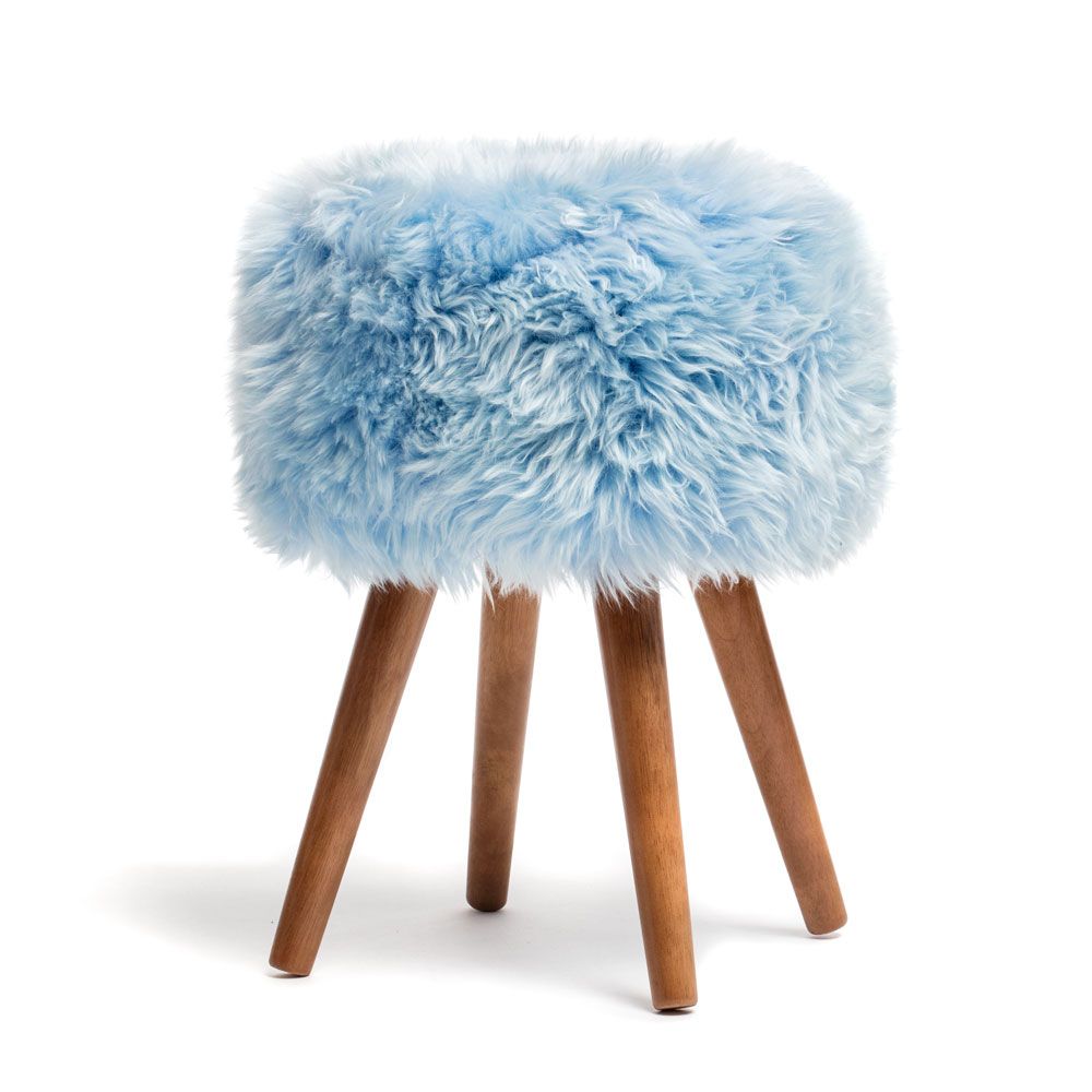 Design objects - Royal Dream New Zealand Sheepskin Stool - ROYAL DREAM
