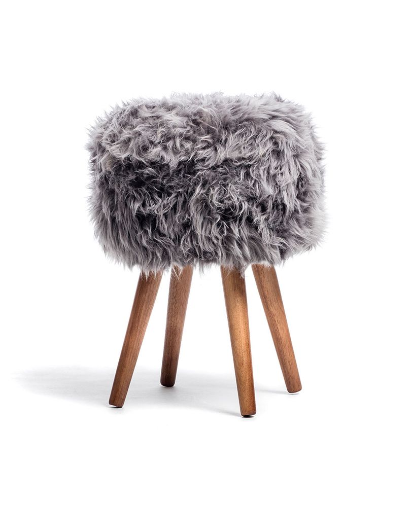 Design objects - Royal Dream New Zealand Sheepskin Stool - ROYAL DREAM