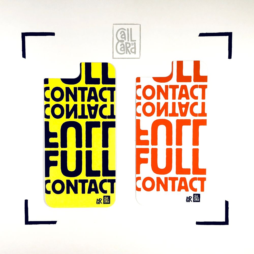 Apparel - PHONE CASE FULL CONTACT - CALL CARD®