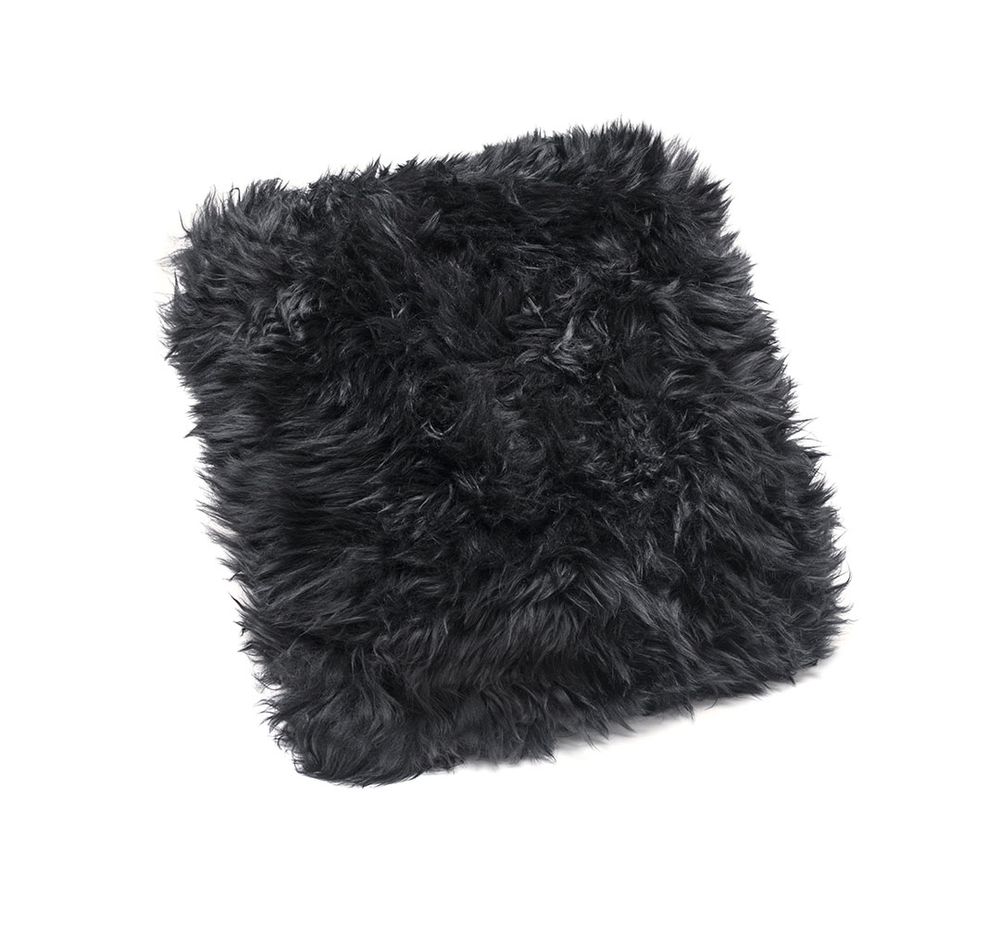 Fabric cushions - Royal Dream New Zealand Sheepskin Cushion - ROYAL DREAM