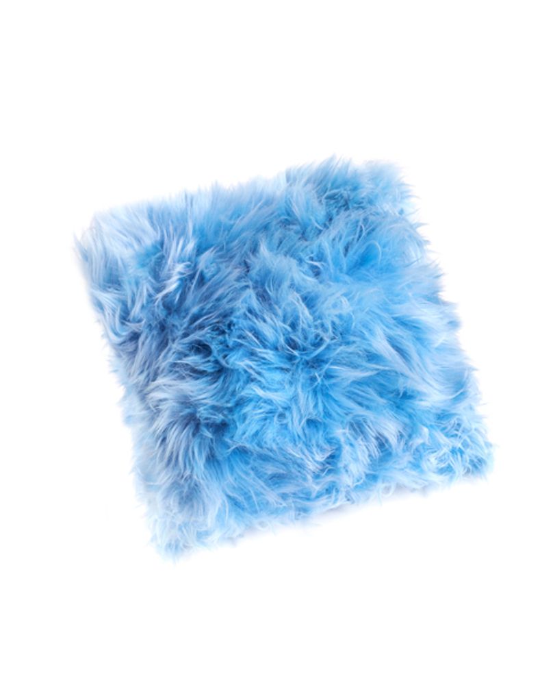 Fabric cushions - Royal Dream New Zealand Sheepskin Cushion - ROYAL DREAM