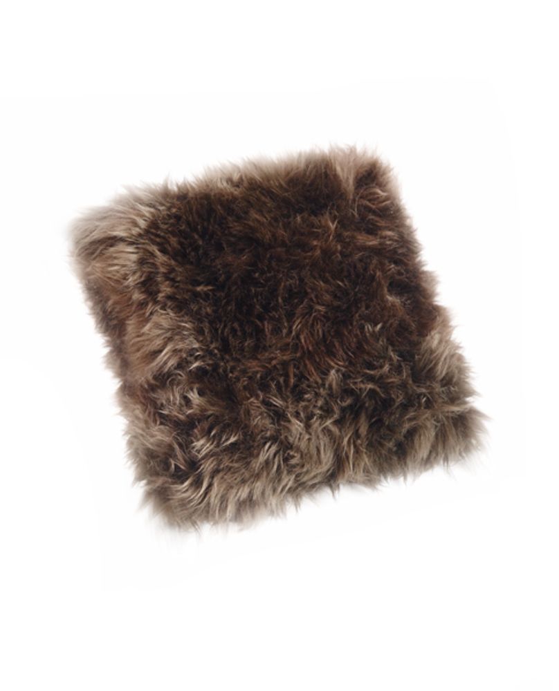 Fabric cushions - Royal Dream New Zealand Sheepskin Cushion - ROYAL DREAM
