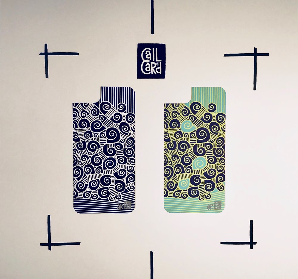 Apparel - PHONE CASE GREEK SNAIL - CALL CARD®