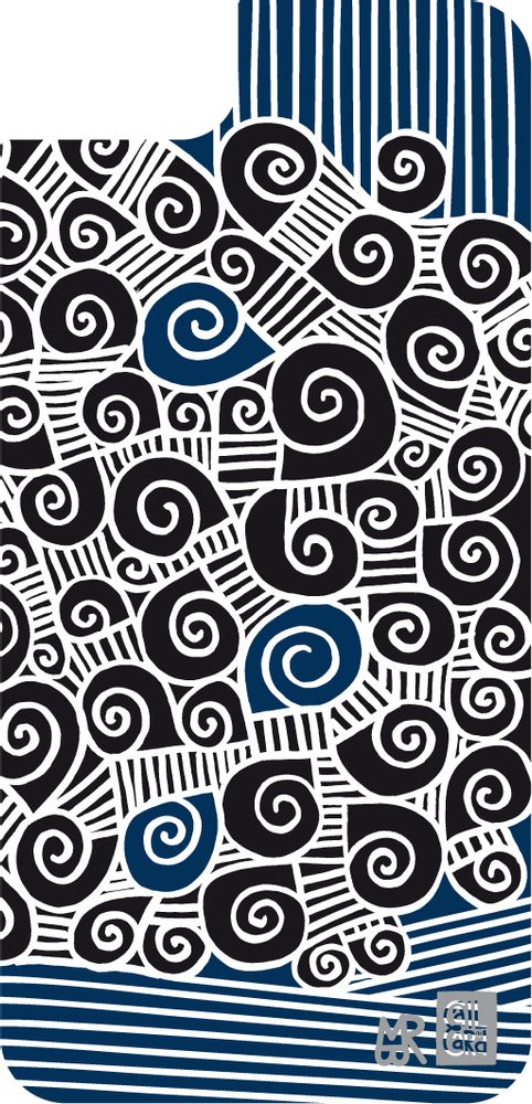 Apparel - PHONE CASE GREEK SNAIL - CALL CARD®