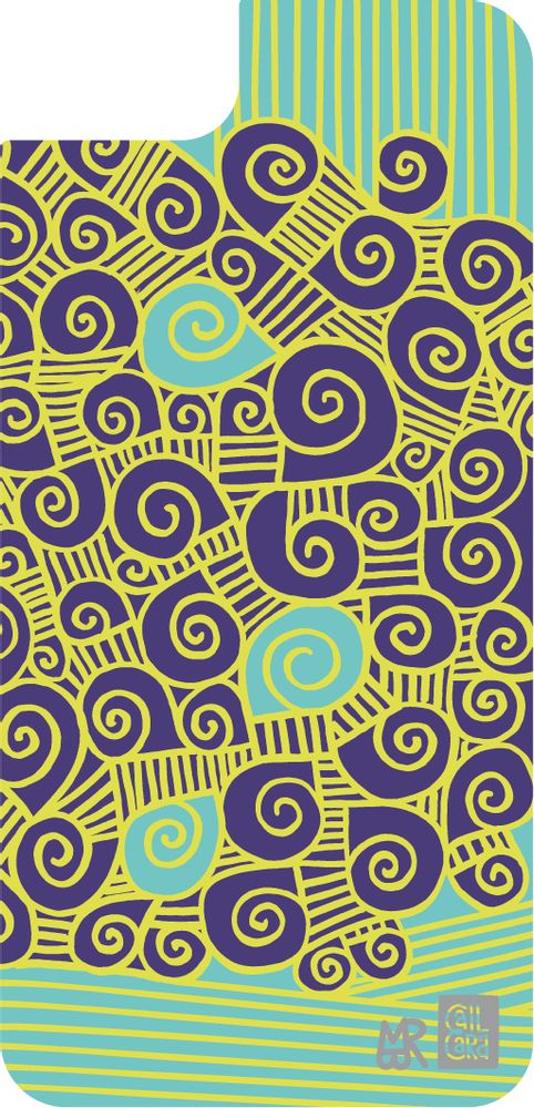 Apparel - PHONE CASE GREEK SNAIL - CALL CARD®