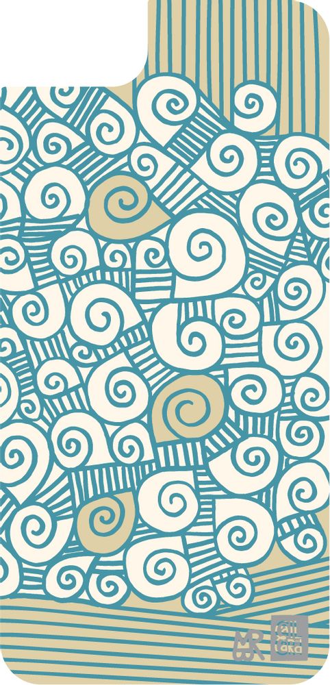 Apparel - PHONE CASE GREEK SNAIL - CALL CARD®