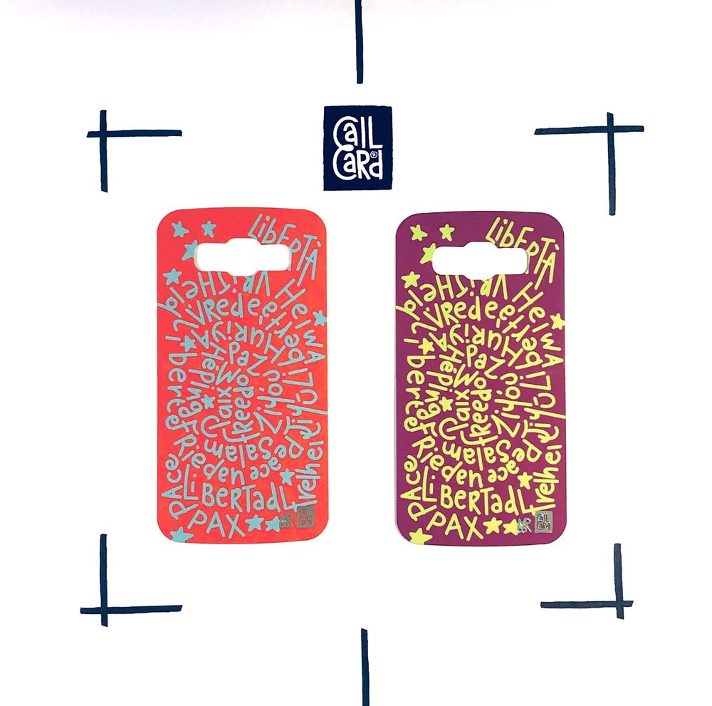 Objets design - ÉTUI DE TÉLÉPHONE PAX LIBERTAD - CALL CARD®