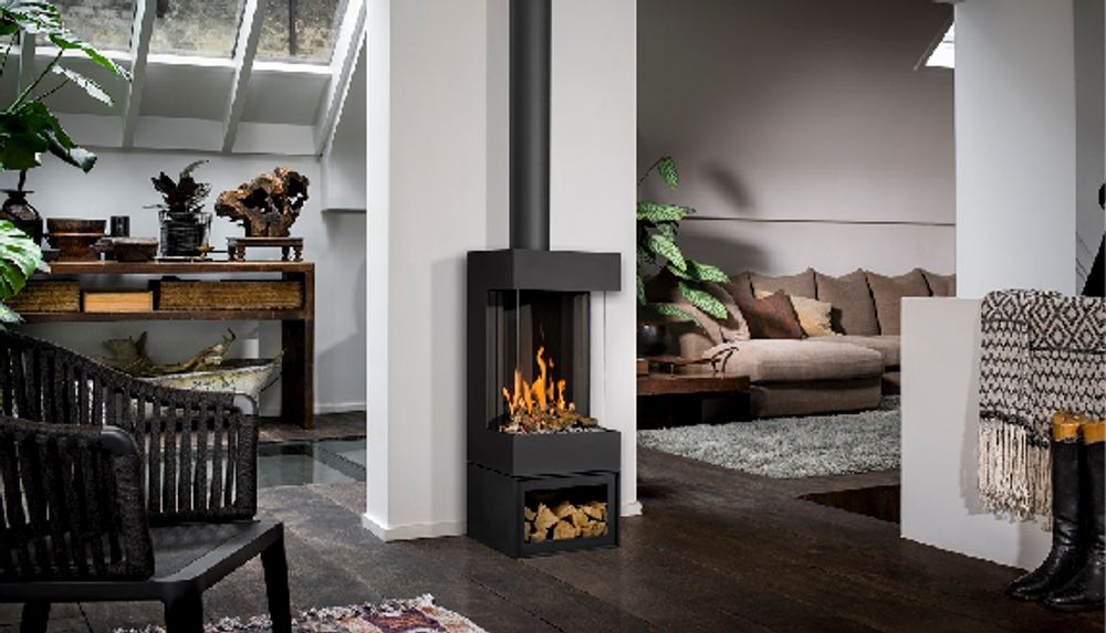 Objets design - Cheminée gaz Bellfires - PARIS CHEMINEES