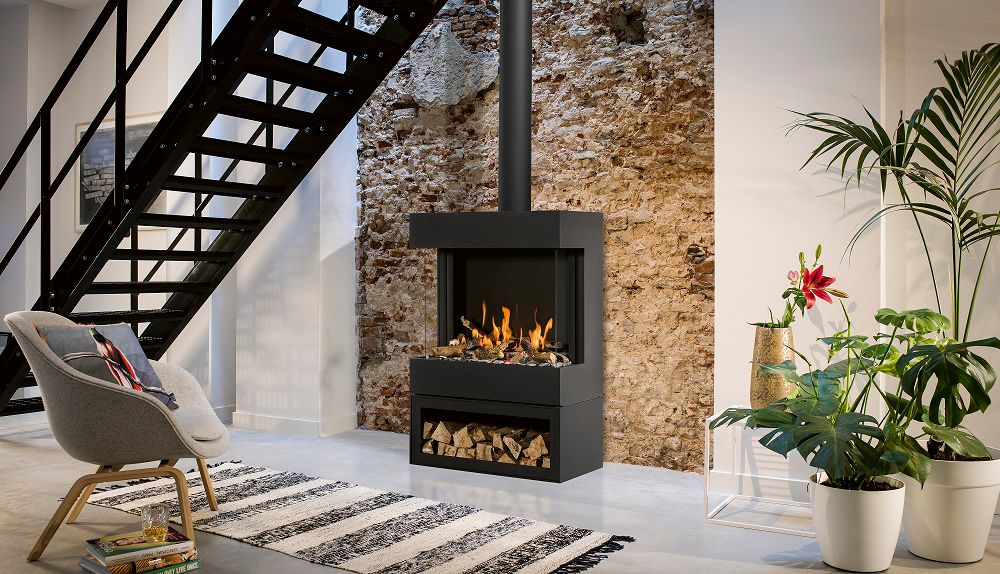 Objets design - Cheminée gaz Bellfires - PARIS CHEMINEES