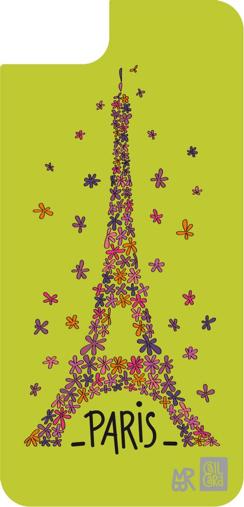Apparel - FLOWER TOWER PHONE CASE - CALL CARD®