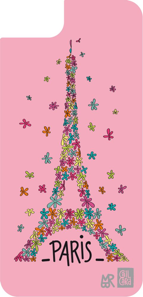 Apparel - FLOWER TOWER PHONE CASE - CALL CARD®