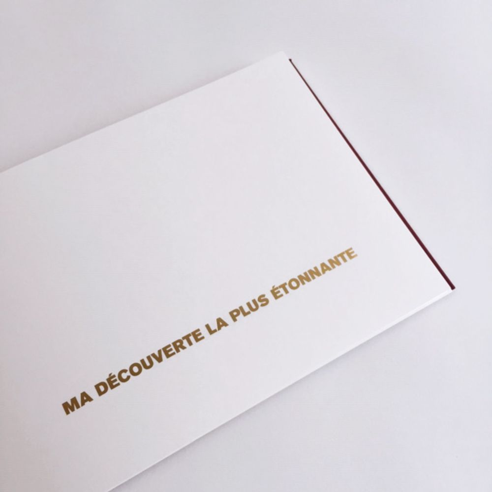 Papeterie - Carnet de Voyage à illustrer - SUPEREDITIONS