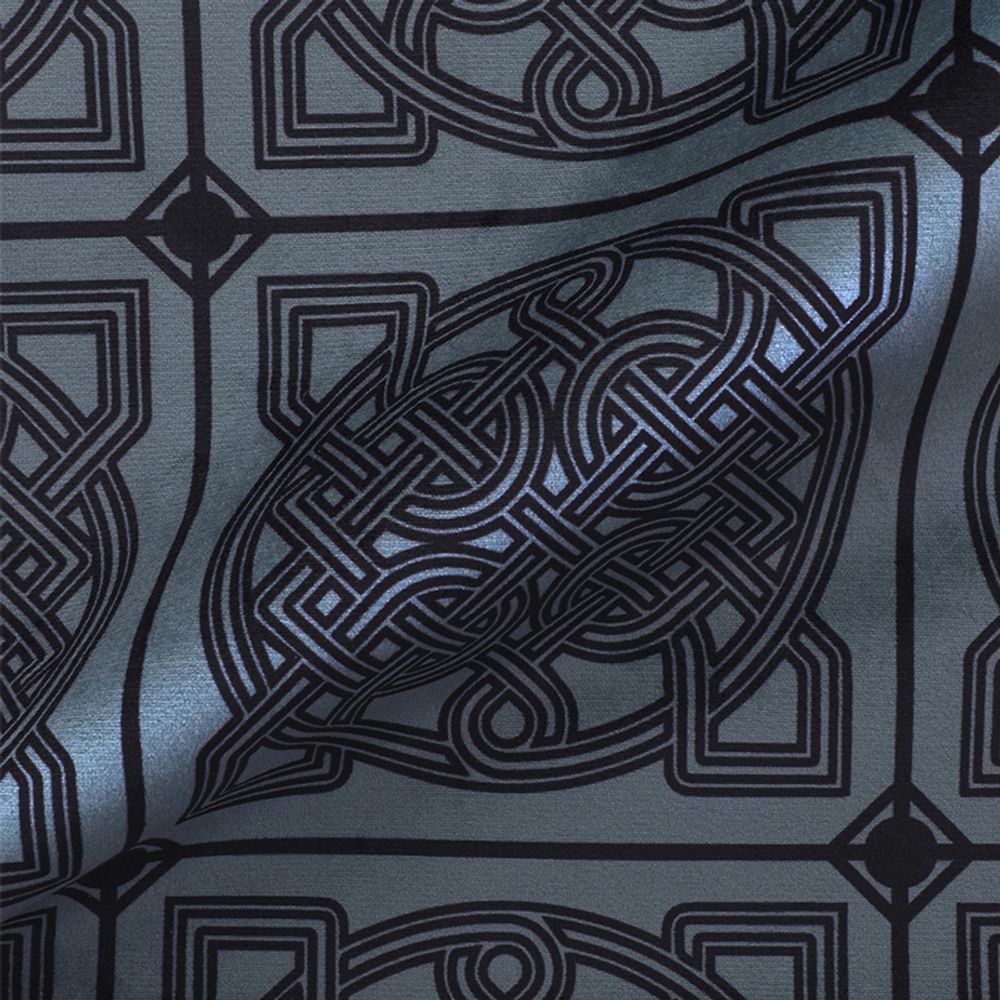 Couettes et oreillers  - TISSU COMBO BLEU - RUG'SOCIETY