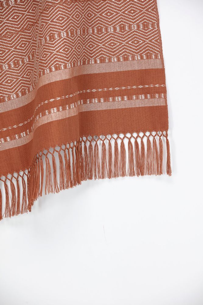 Objets de décoration - PLAID DIEGO, Terracotta - COUTUME