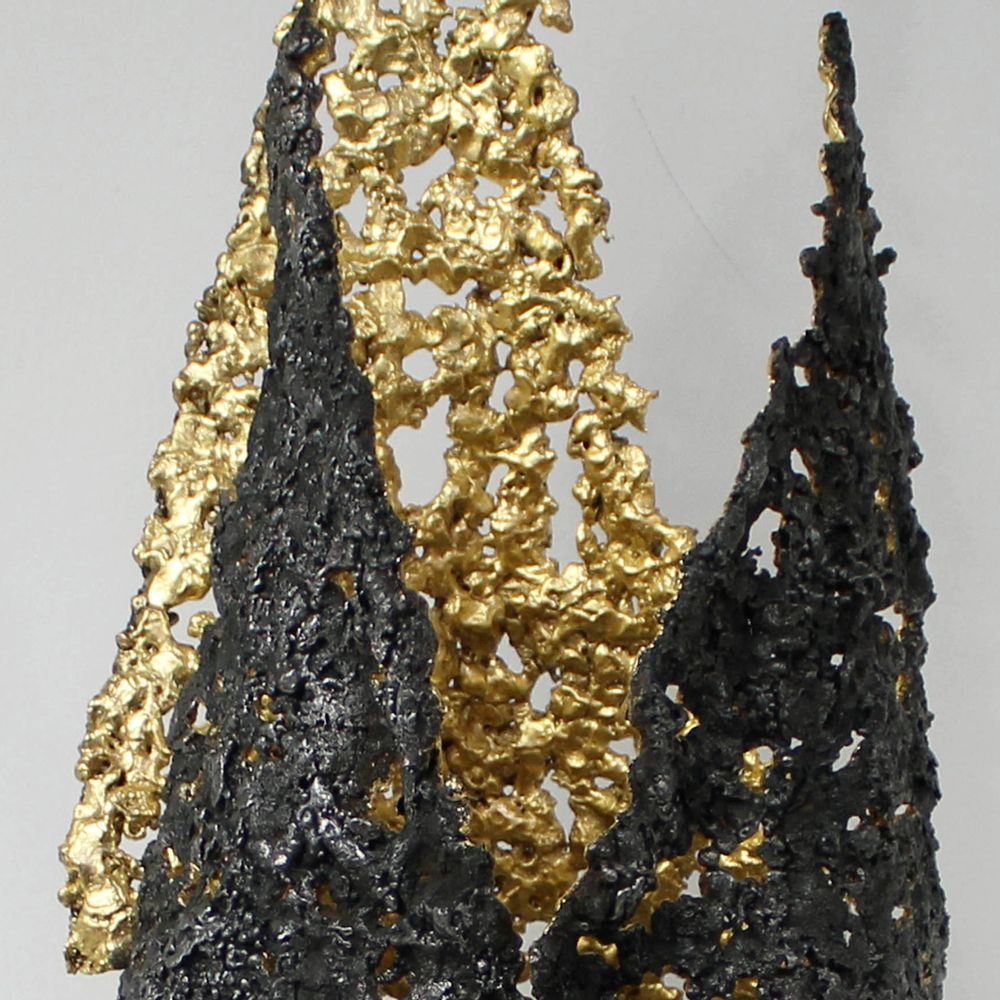 Desk lamps - Lamp sculpture Flame - PHILIPPE BUIL SCULPTEUR