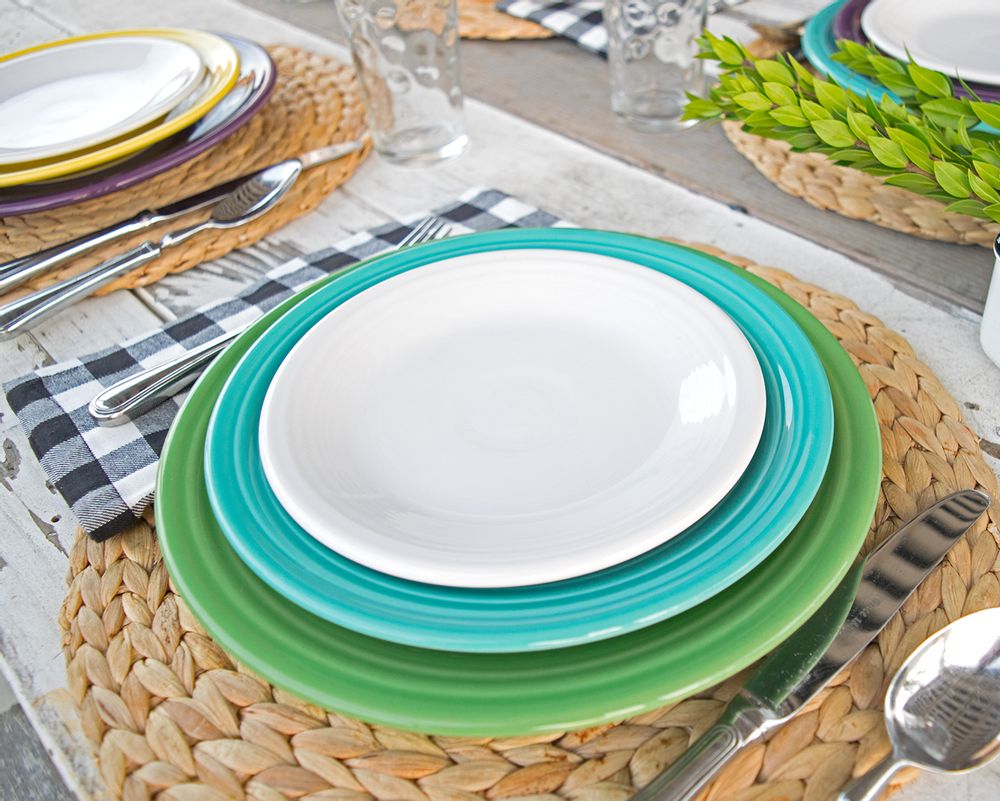 Everyday plates - Fiesta Dinnerware - CROW CANYON HOME   //   FIESTA