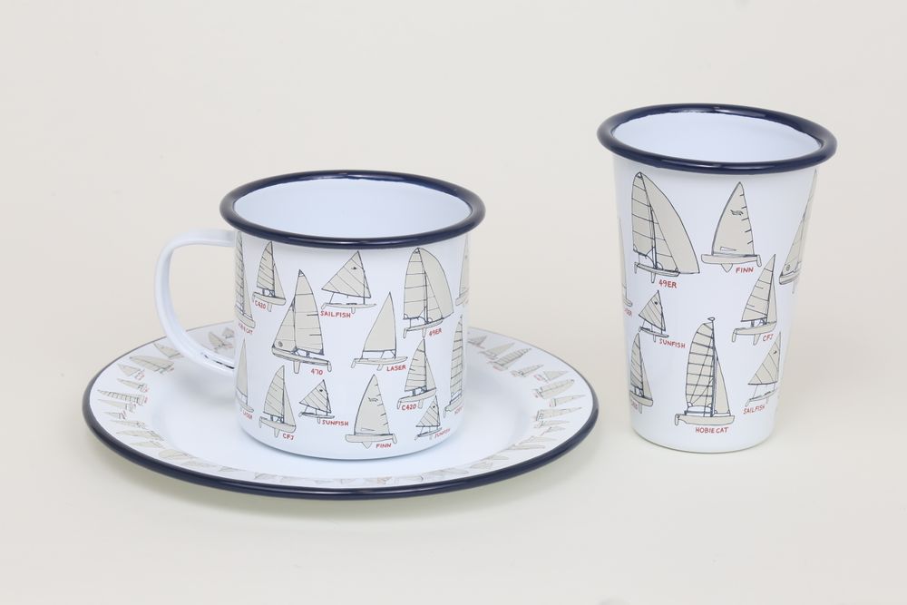 Plats et saladiers - Crow Canyon Home Enamelware - CROW CANYON HOME // FIESTA