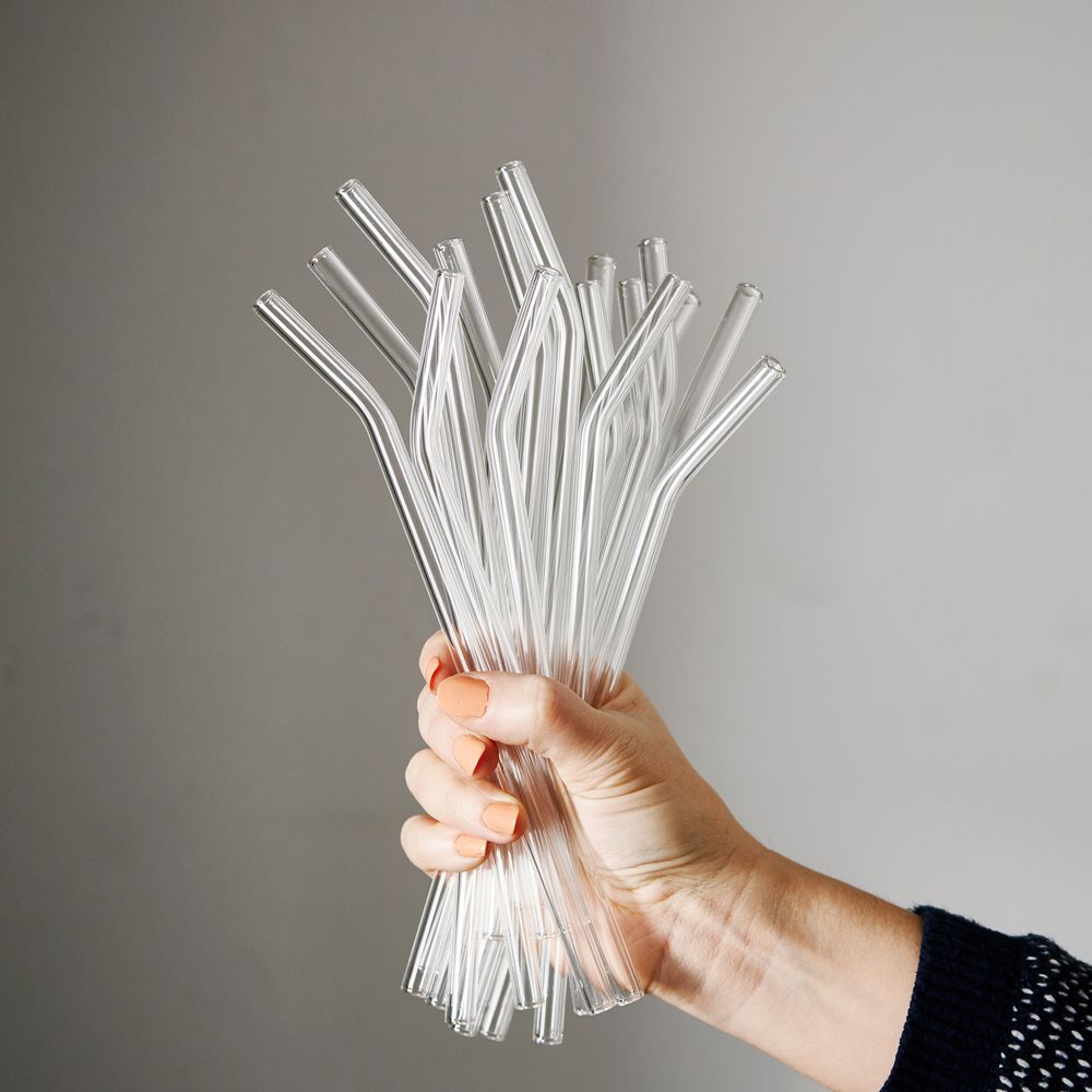 Ustensiles de cuisine - HALM Paille de Verre Réutilisable - HALM