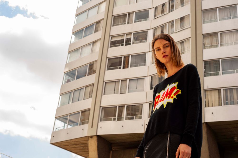 Apparel - Sweater BAM - MADLUV CASHMERE GOES POP