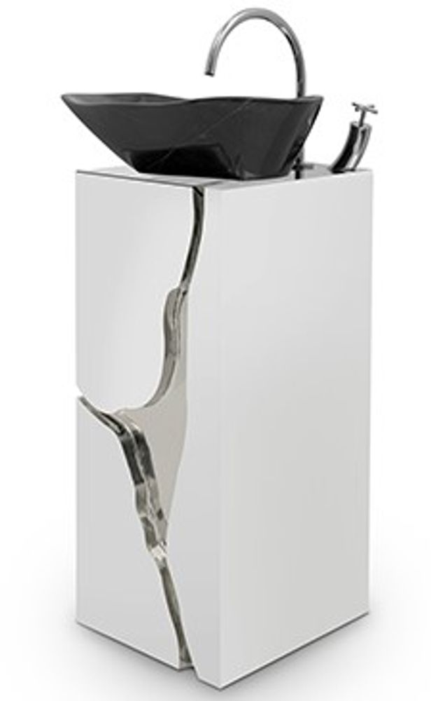 Meubles pour salle de bain - Lapiaz Lavabo Sur Pied - COVET HOUSE