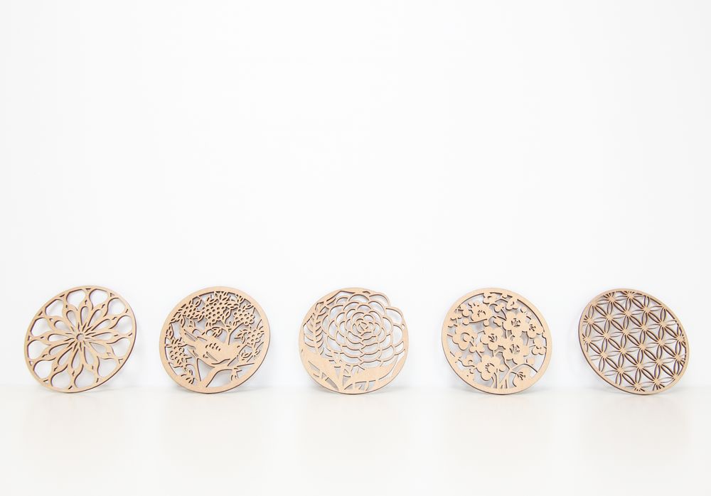 Gifts - Wooden coasters - NORD DECO