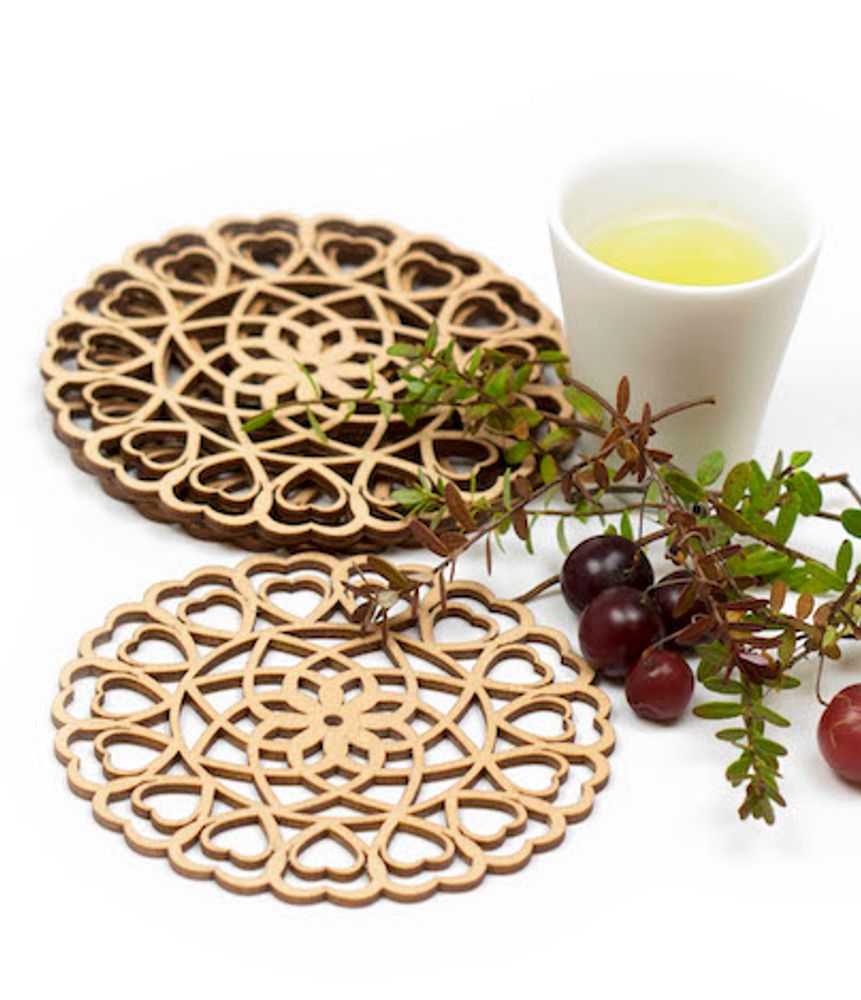 Gifts - Wooden coasters - NORD DECO