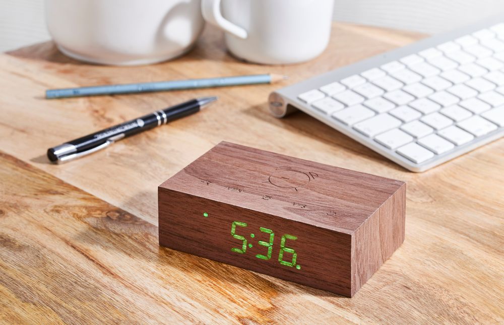Clocks - Flip Alarm Click Clock - GINGKO