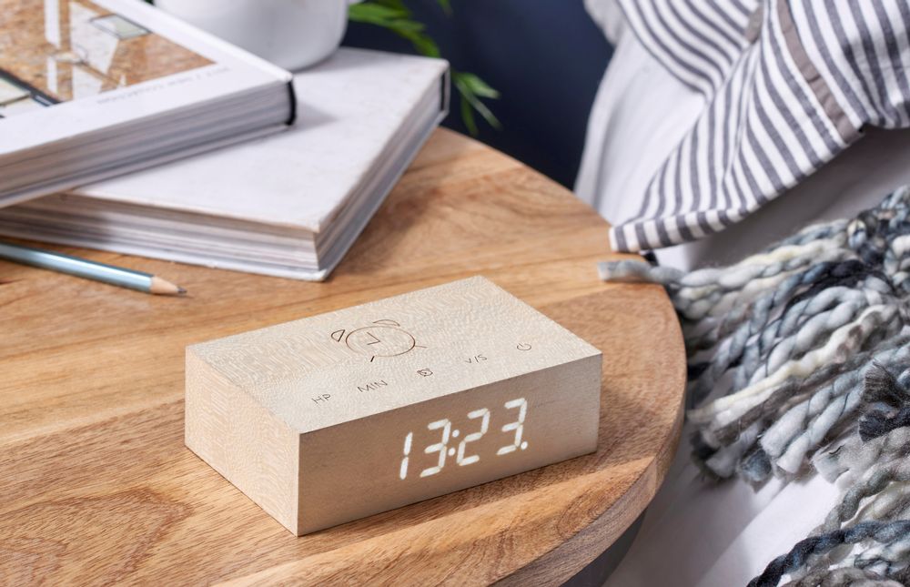Clocks - Flip Alarm Click Clock - GINGKO