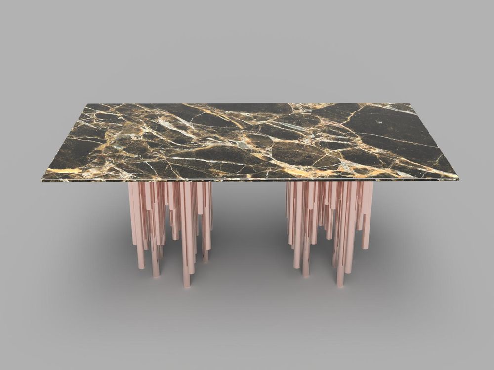 Tables Salle à Manger - Table de salle à manger double Manuka - HIJR LONDON