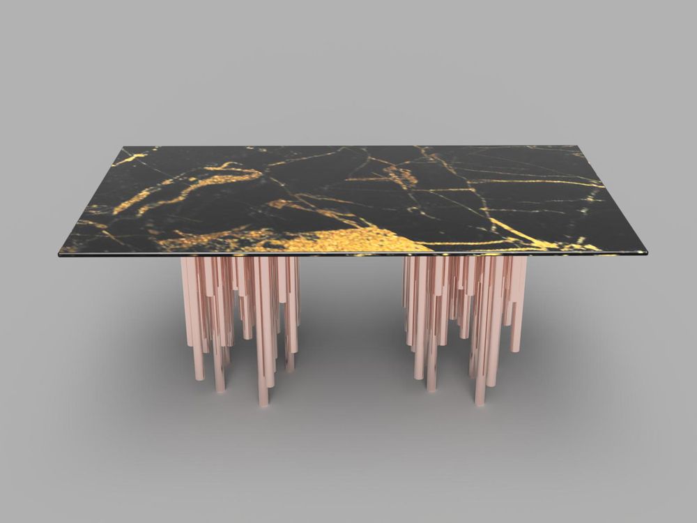 Tables Salle à Manger - Table de salle à manger double Manuka - HIJR LONDON