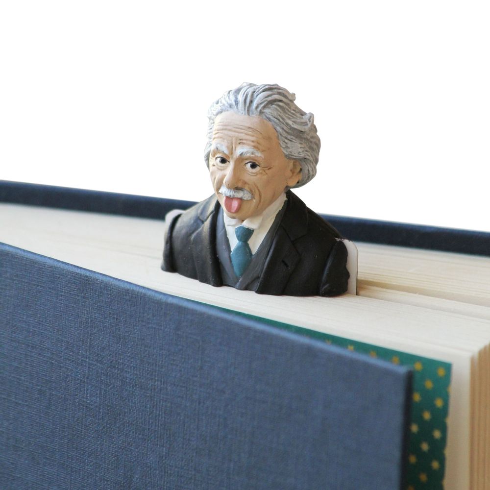 Cadeaux - Einstein 3D Bookmark, fait à la main - MYBOOKMARK
