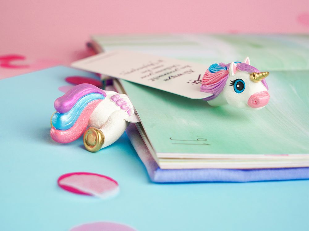 Gifts - Unicorn and Fairy Bookmarks, handmade - MYBOOKMARK